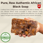 African Black Soap Bar