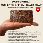 African Black Soap Bar