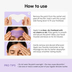 Forehead Smoothing Patches